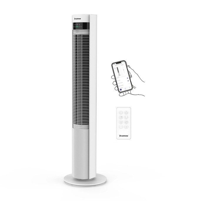Stĺpový ventilátor AERIUM SilentTower IonWIFI AF500