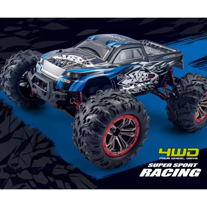 Terénne RC auto AERIUM HOSHI SPEED (1:10) modré - 2 batérie