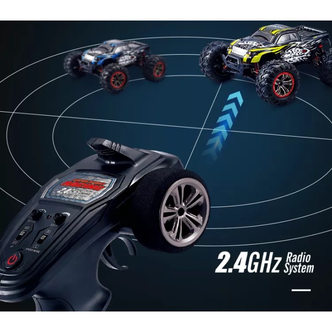 Terénne RC auto AERIUM HOSHI SPEED (1:10) modré - 2 batérie