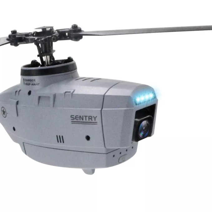 RC vrtuľník AERIUM C127 GPS 720P sivý