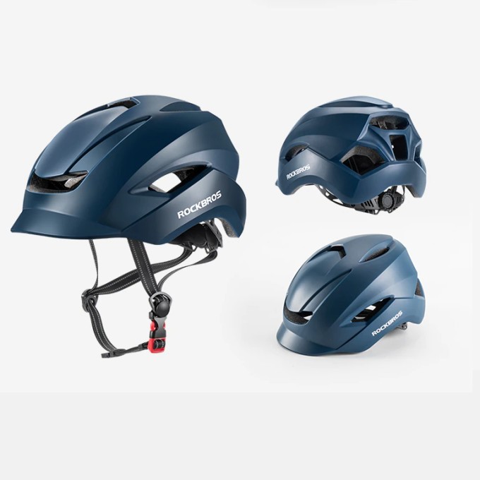 Prilba AERIUM ROCKBROS Casco modrá