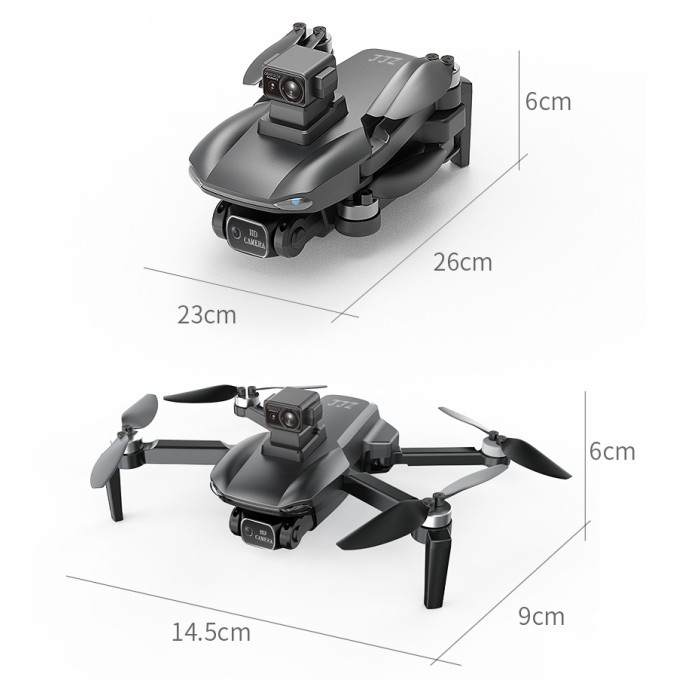 Dron AERIUM MAX 108 LASER 4K Dual Camera GPS – 3 batérie