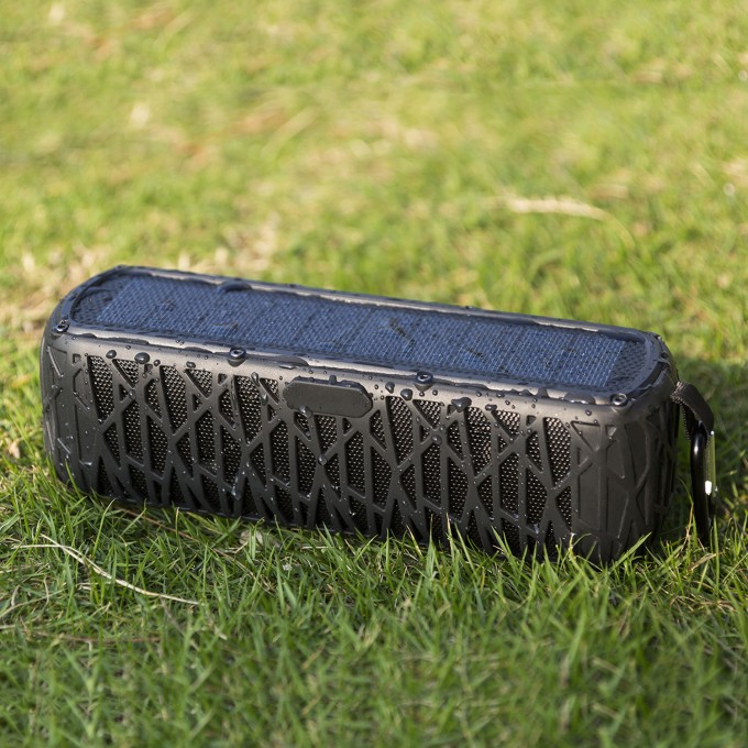 Prenosný bluetooth reproduktor s powerbankou AERIUM S5000 Solar Outdoor