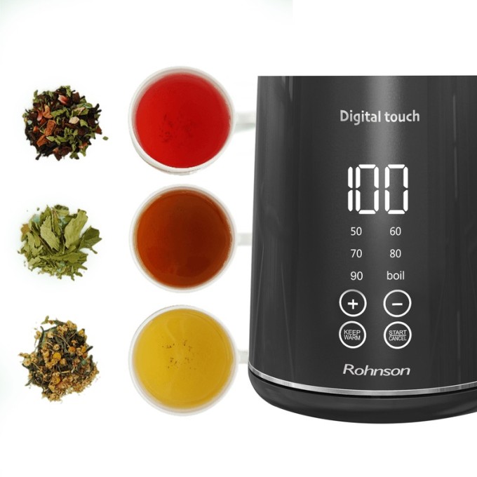 Rýchlovarná kanvica Rohnson R-7600 Digital Touch