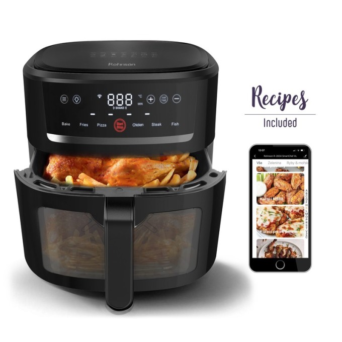 Teplovzdušná fritéza Rohnson R-2834 SmartChef XL Wi-Fi