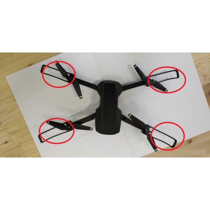 Náhradná sada 4 chráničov vrtúľ pre dron AERIUM E99 Pro 4K
