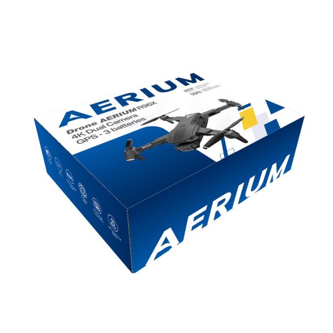 Dron AERIUM R96X 4K Dual Camera GPS – 3 batérie