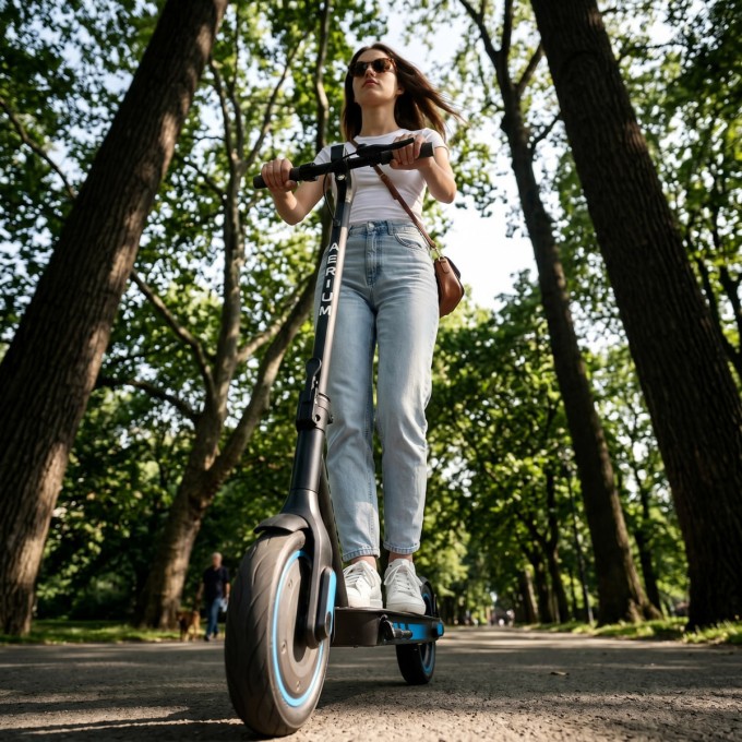 Elektrokolobežka AERIUM MaxRide T500 modrá