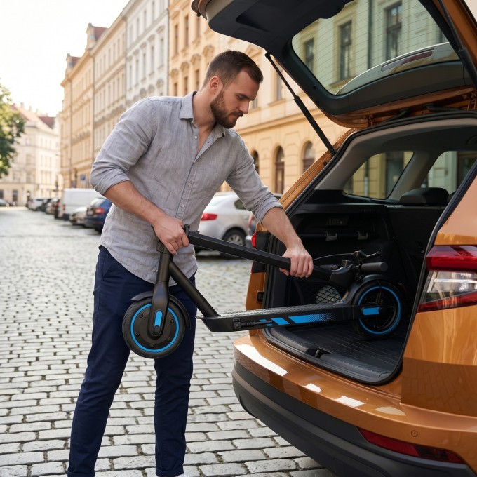 Elektrokolobežka AERIUM MaxRide T500 modrá