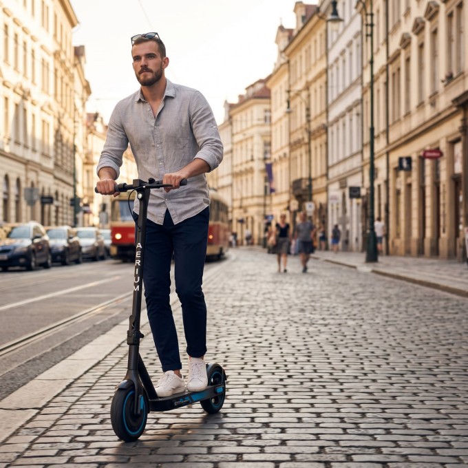 Elektrokolobežka AERIUM MaxRide T500 modrá