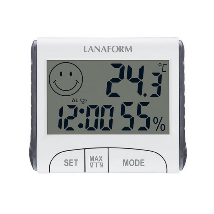 Digitálny teplomer a vlhkomer - Lanaform LA120701