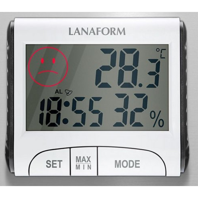 Digitálny teplomer a vlhkomer - Lanaform LA120701